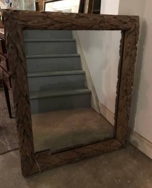 A 19th Century French Carved Mirror
